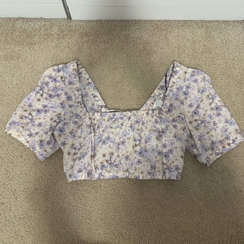 Floral Crop Top